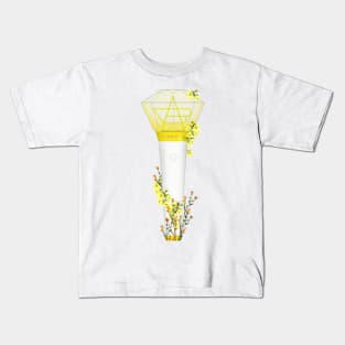 BoA Floral Lightstick kpop Kids T-Shirt